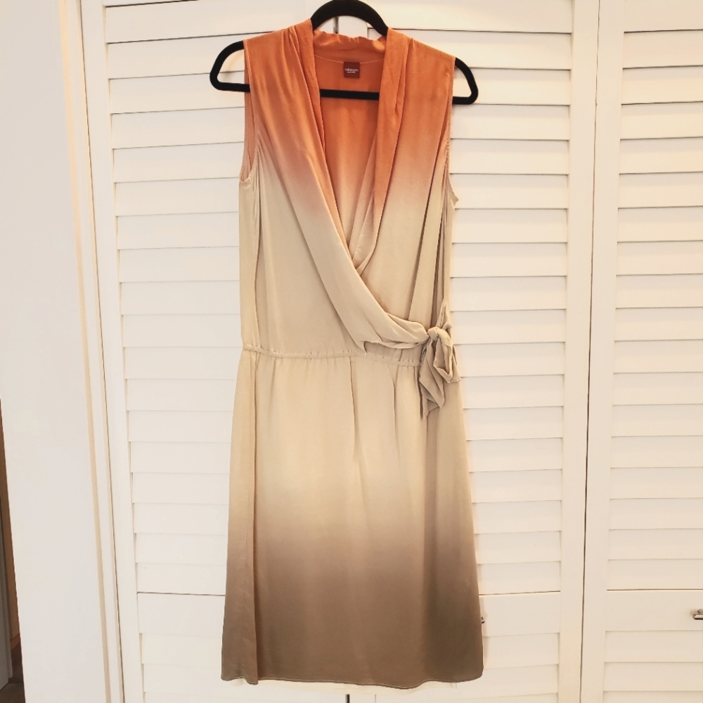 Olsen Silk ombre dress sz 6